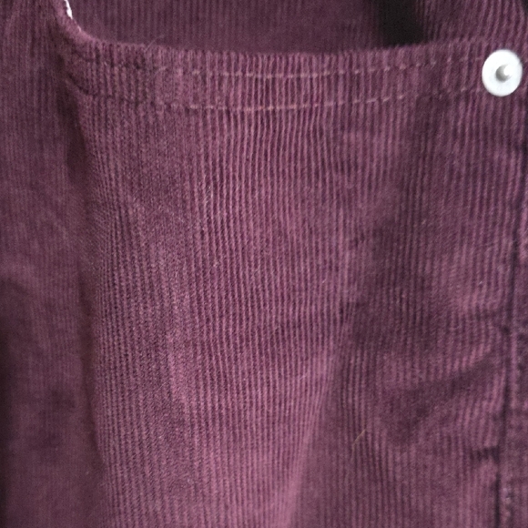 Levi's 505 Men's Corduroy Pants Burgundy/Plum Size 34x30 EUC - Picture 2 of 8